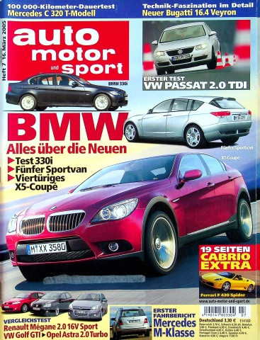 Deckblatt Auto Motor und Sport (07/2005)